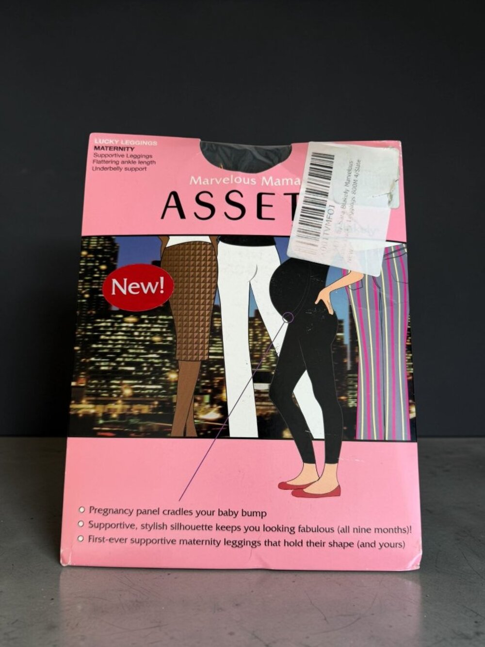 SPANX Assets Black Maternity Lucky Leggings NEW Size 2